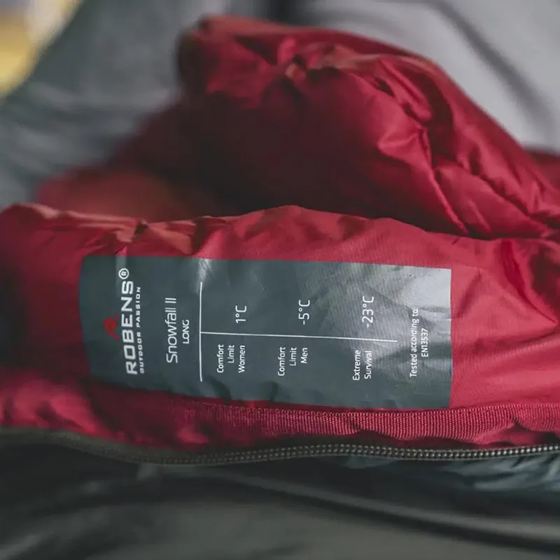 Robens Snowfall II Sleeping Bag -5C Regular in Vineyard Green-3