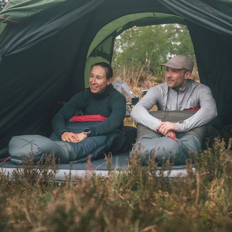Robens Snowfall II Sleeping Bag -5C Regular in Vineyard Green-6