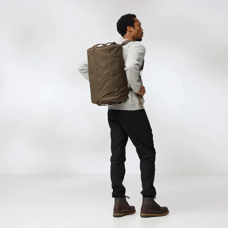 Fjallraven Splitpack Unisex Duffel Bag in Black-7