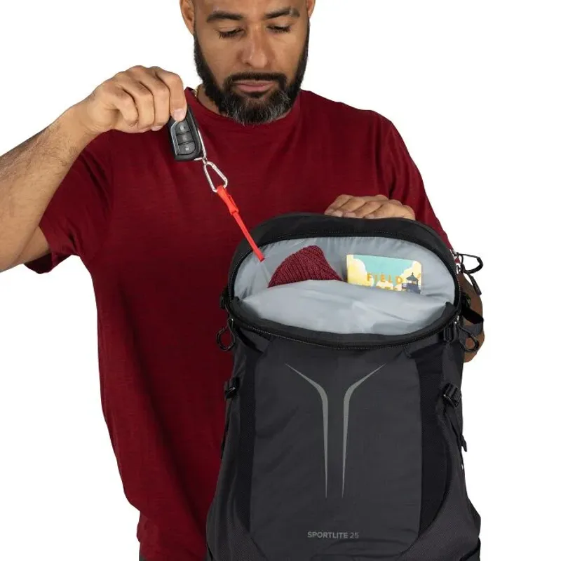 Osprey Sportlite 25 Backpack 25L in Raven Black-11