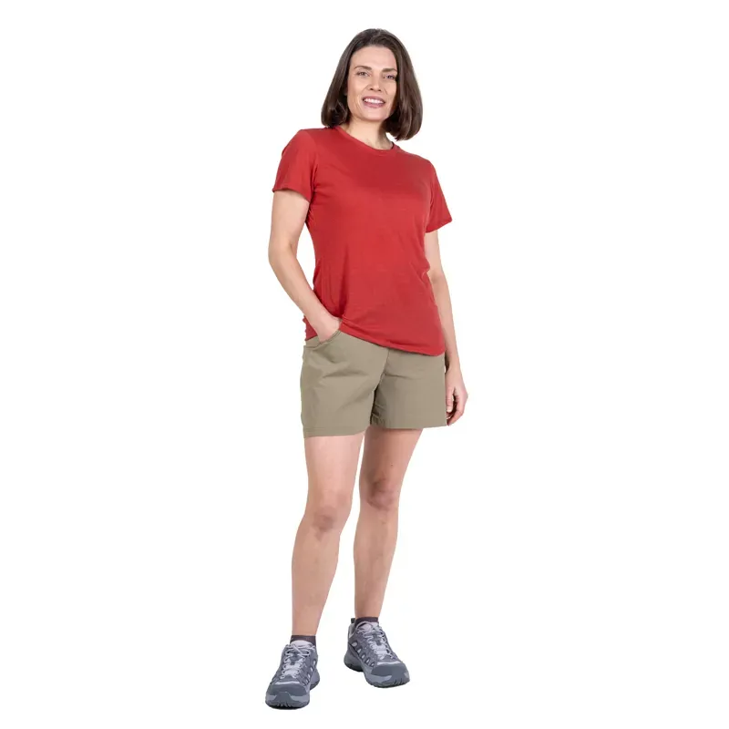 Sprayway Colina Womens Tee in Deep Coral-1
