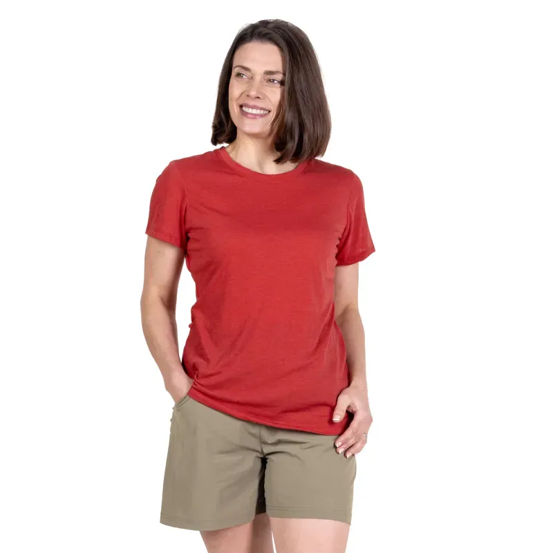 Sprayway Colina Womens Tee in Deep Coral-2