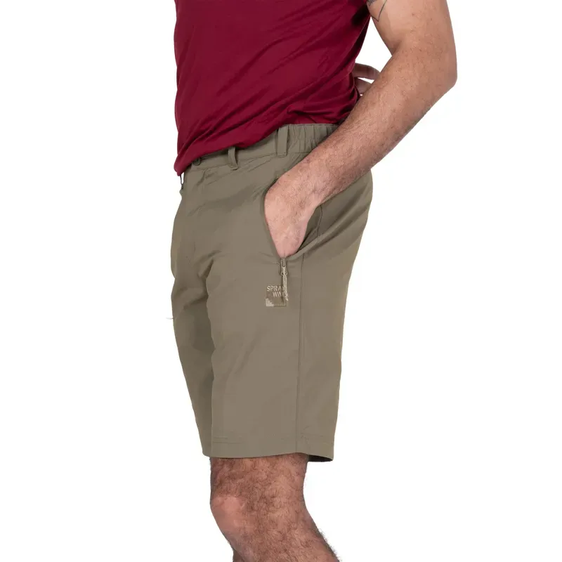 Sprayway Compass Men's Short in Brownstone-2