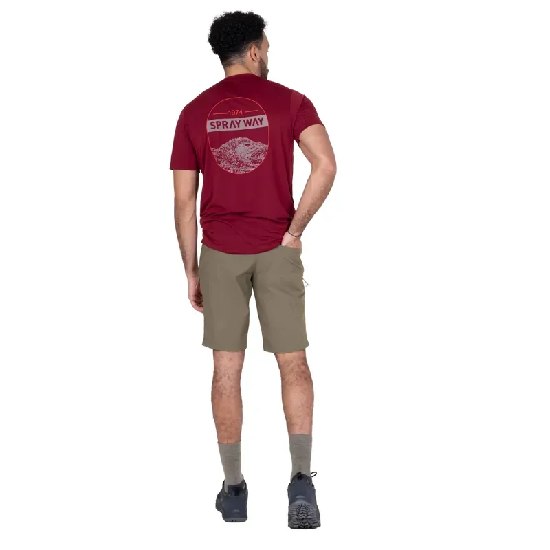 Sprayway Compass Men's Short in Brownstone-4