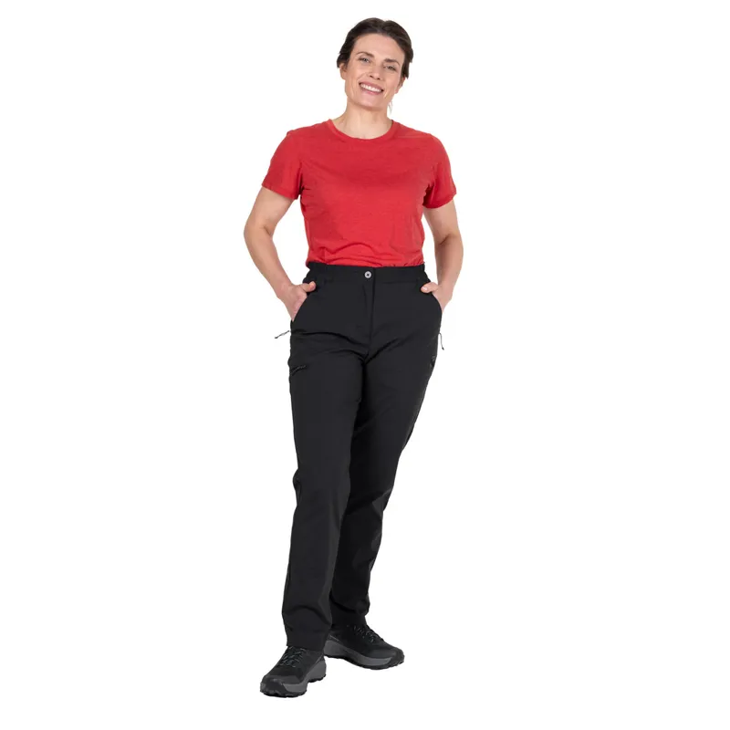 Sprayway Escape Women's Hiking Trousers in Black-2