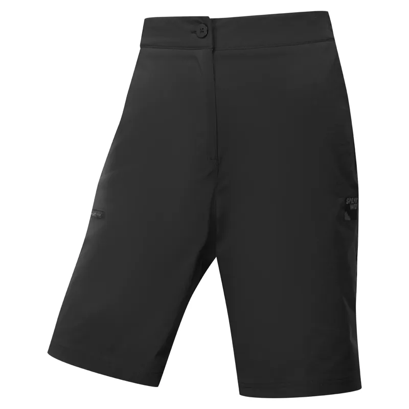 Sprayway Escape Womens Hiking Short in Black