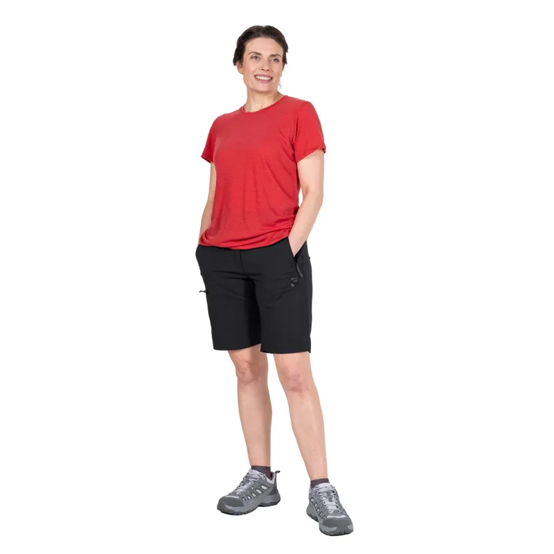Sprayway Escape Womens Hiking Short in Black-2