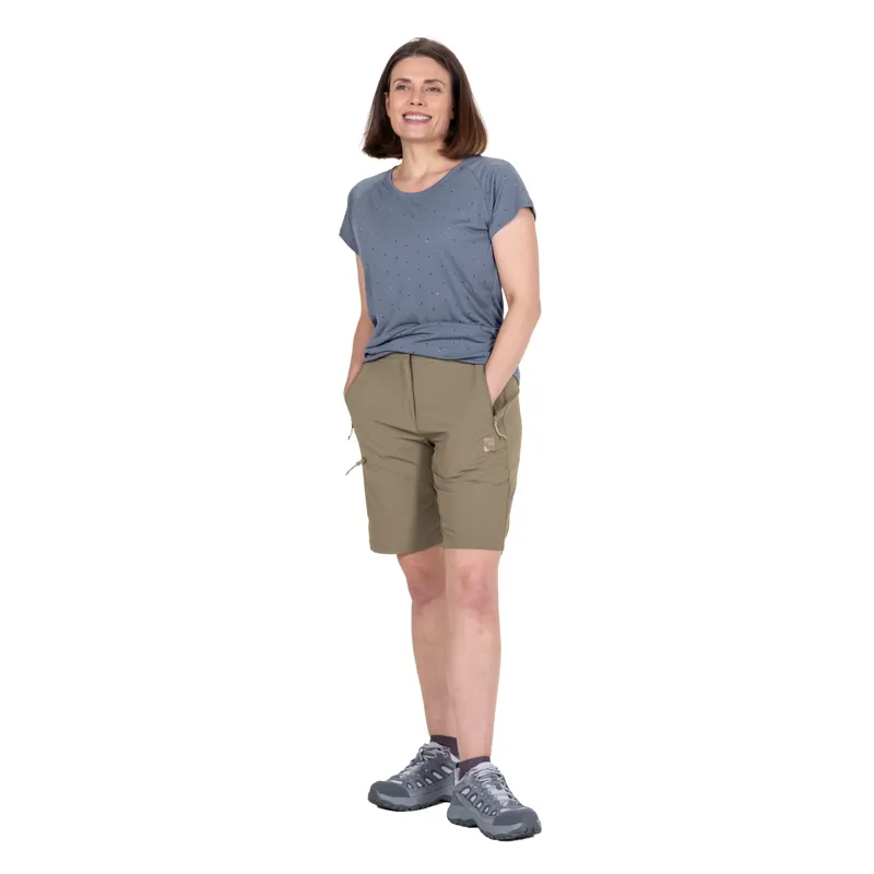 Sprayway Escape Womens Hiking Short in Brownstone-2