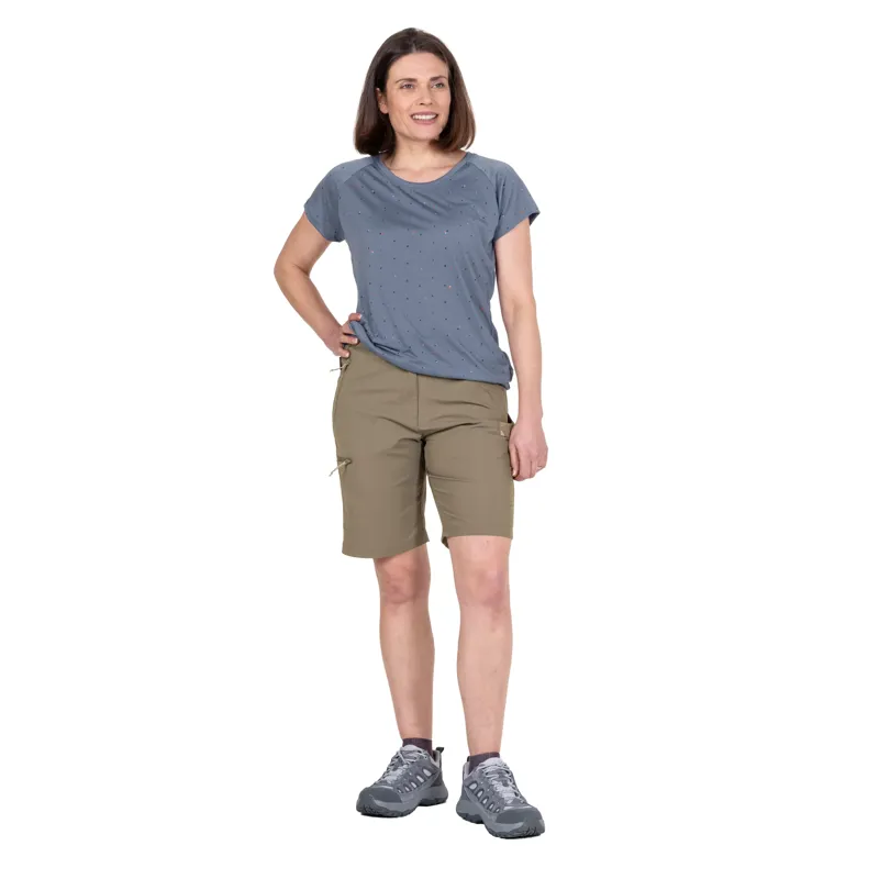 Sprayway Escape Womens Hiking Short in Brownstone-3