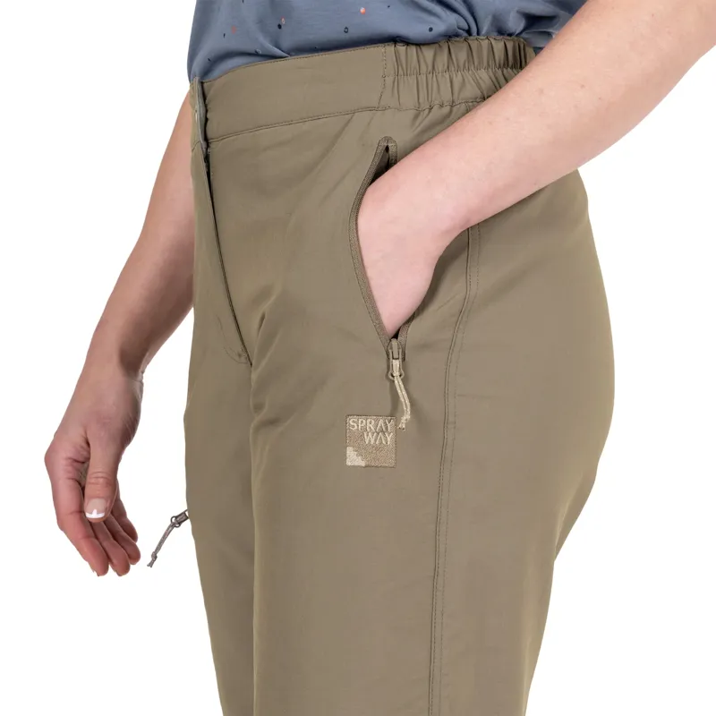 Sprayway Escape Womens Hiking Short in Brownstone-6