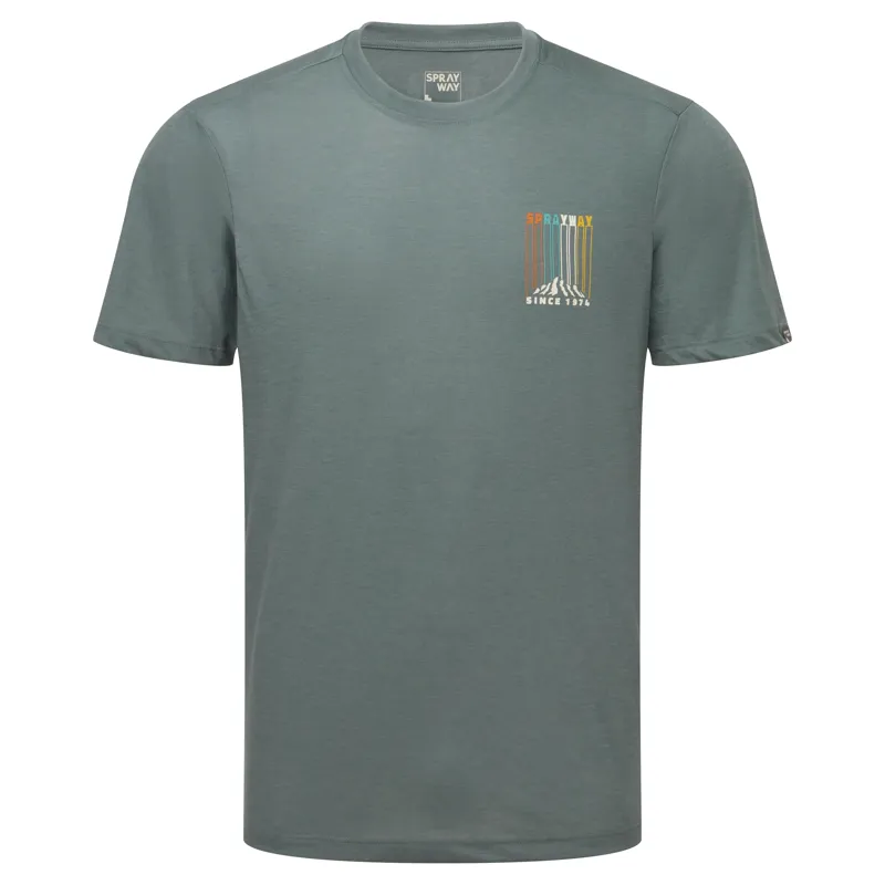 Sprayway Vintage Tee Men's in Balsam Green