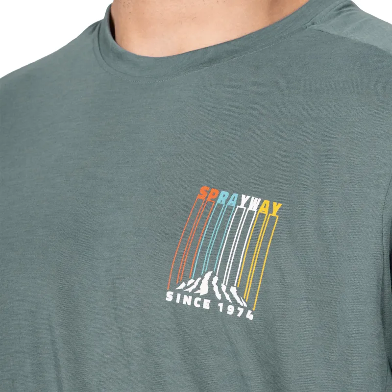 Sprayway Vintage Tee Men's in Balsam Green-1