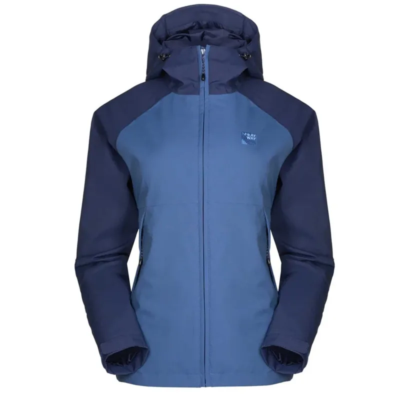 Sprayway Marsco Waterproof Jacket Womens in Insignia Blue/Blazer