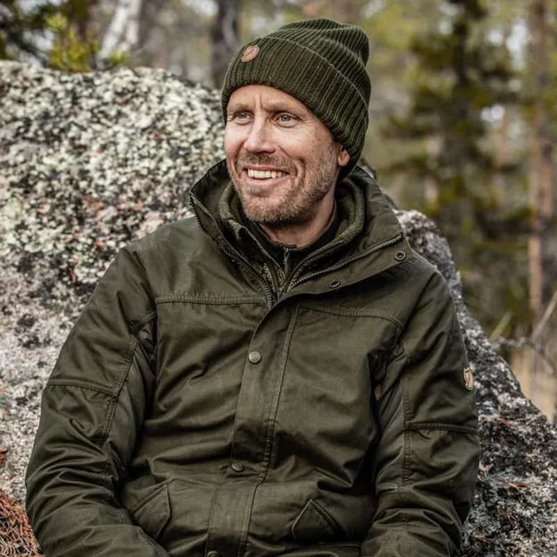 Fjallraven Forest Hybrid Jacket Mens in Dark Olive-7