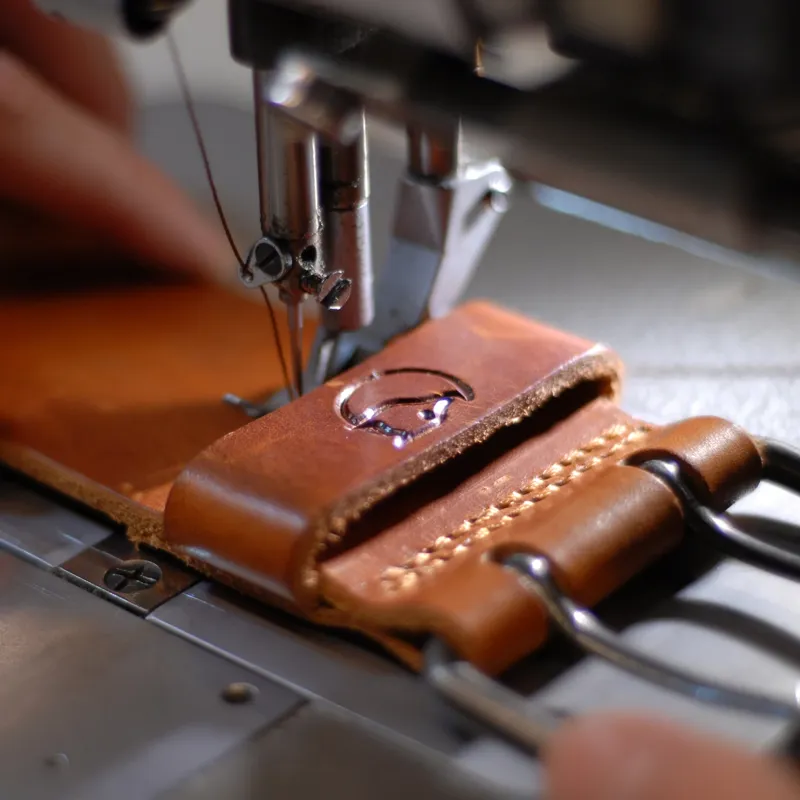Fjallraven Singi Unisex Leather Belt 4cm in Leather Cognac-1