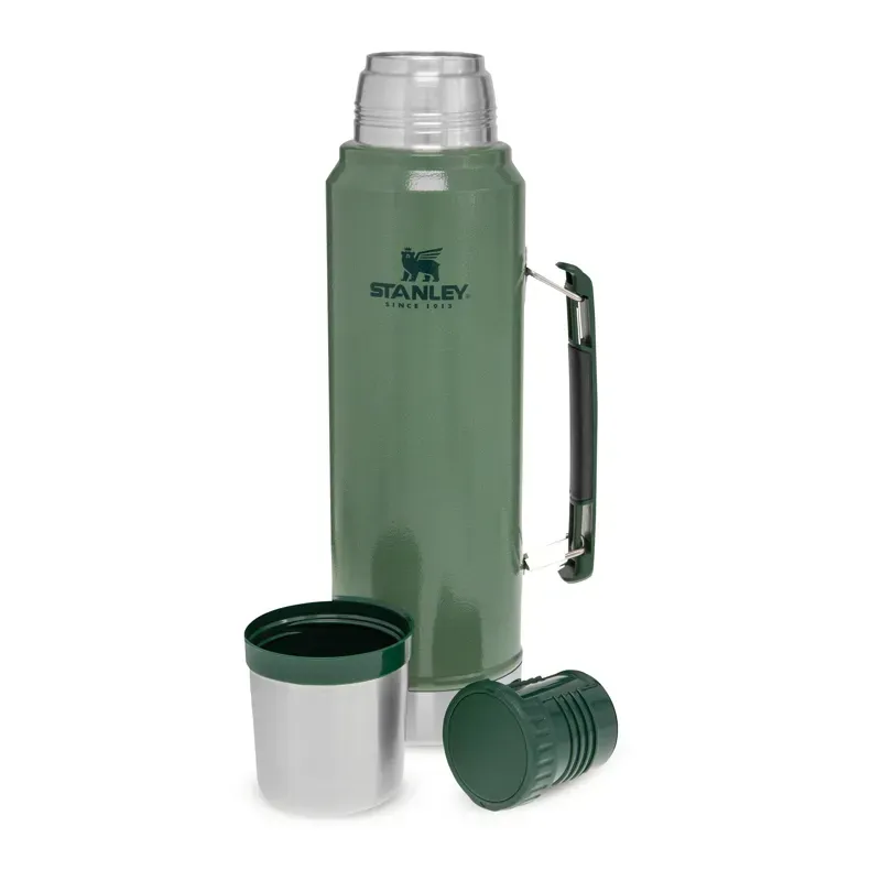 Stanley Classic Legendary Vacuum Bottle 1L in Hammertone Green-3