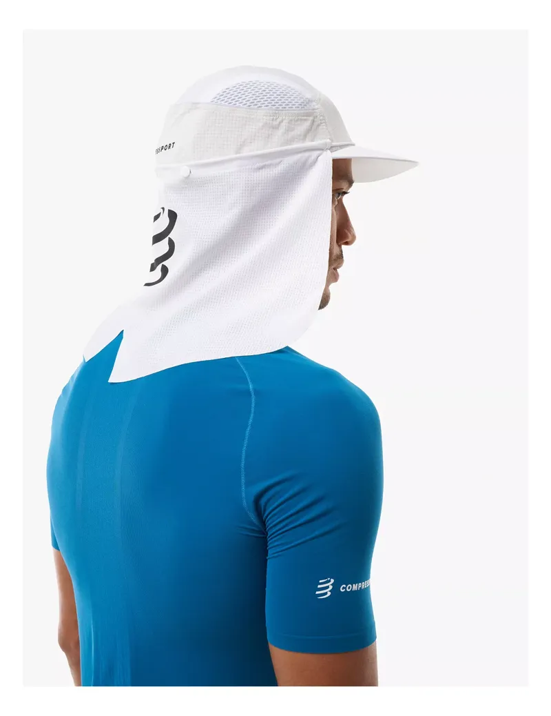Compressport Stayfresh Ice Cap Sunshade in White-2