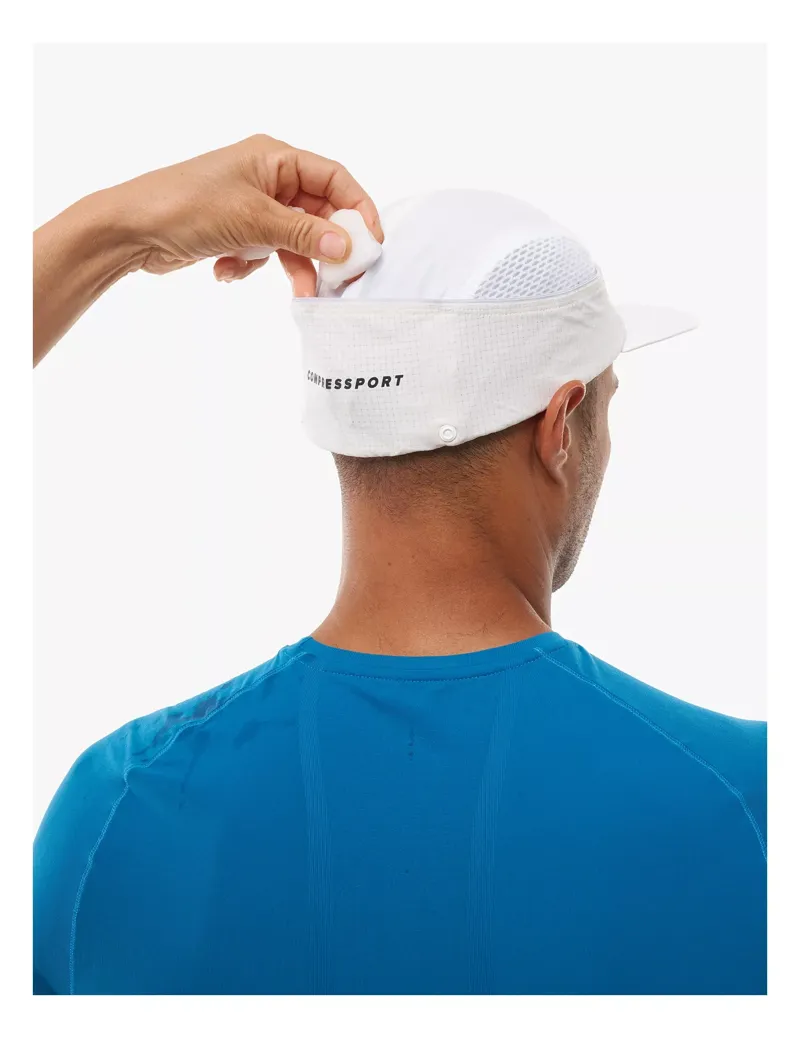 Compressport Stayfresh Ice Cap Sunshade in White-6