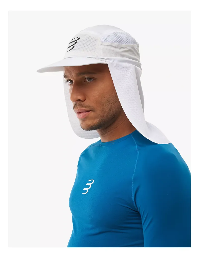 Compressport Stayfresh Ice Cap Sunshade in White-1