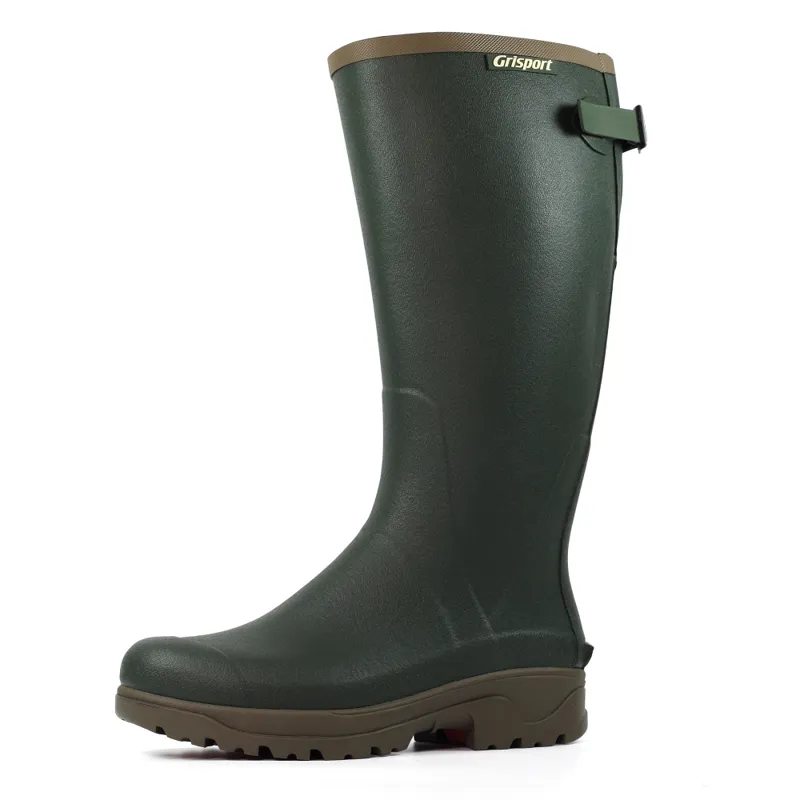 Grisport Stream II Wellingtons in Green-2