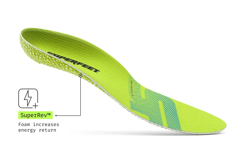 Superfeet Run Pacer Elite Insoles in Green-2