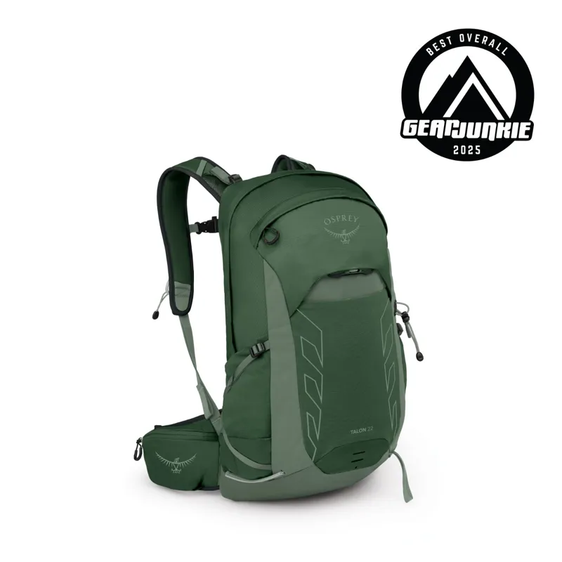 Osprey Talon 22 Rucksack in Green Canopy/Pine Leaf-3