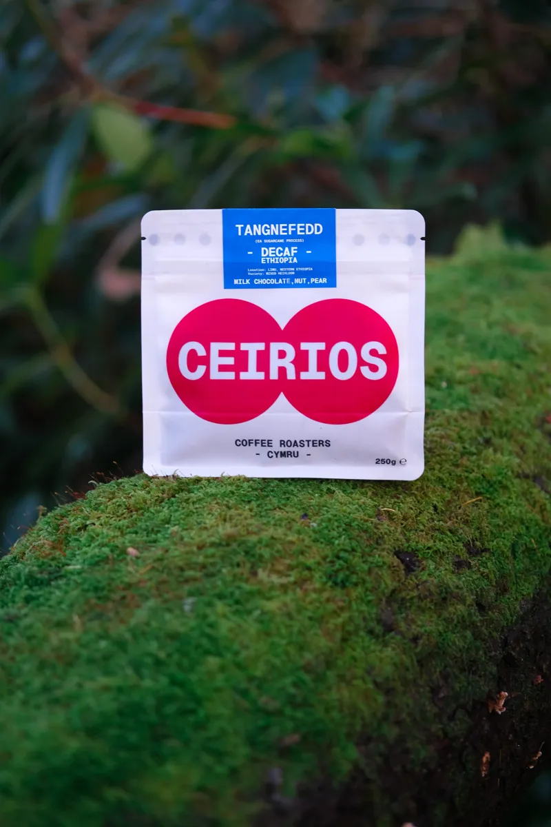Ceirios Tangnefedd Decaf Ethiopia Coffee Bag Wholebean 250g-1