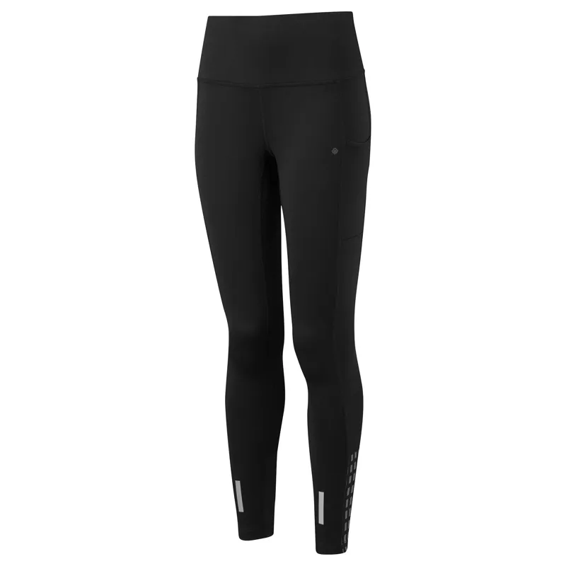 Ronhill Tech Afterhours Running Tight Womens in Black/Charcoal/Reflect