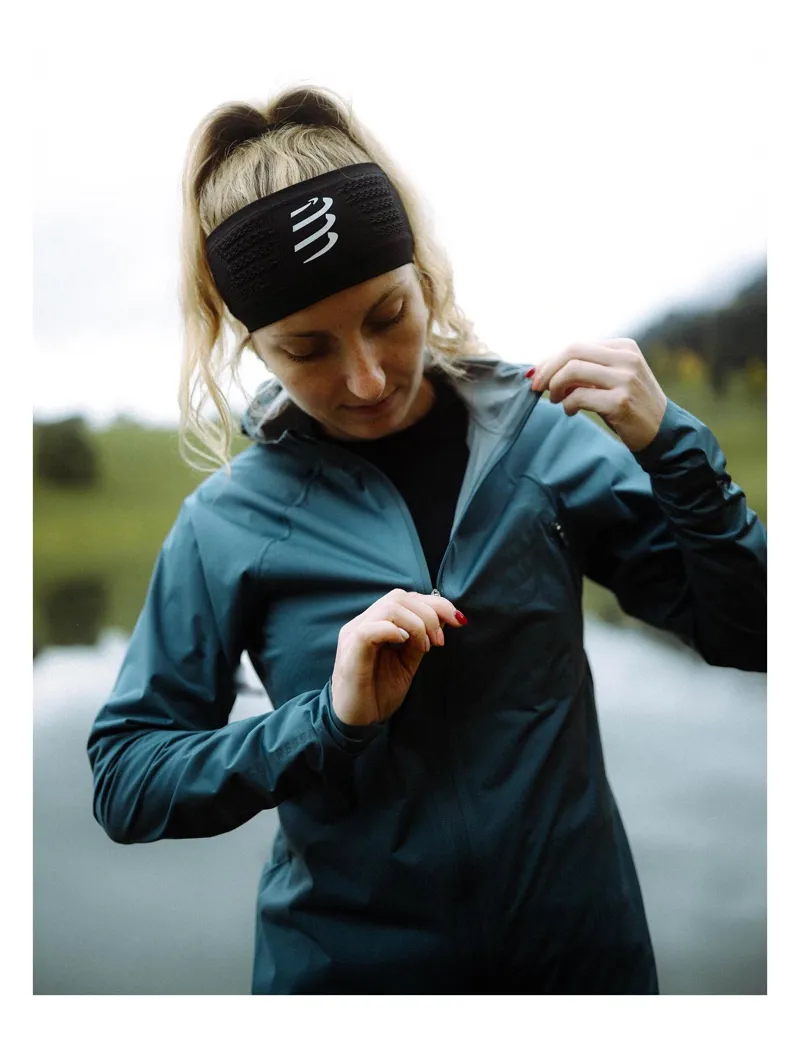 Compressport Tempest Waterproof Jacket Women's in Stargazer-7