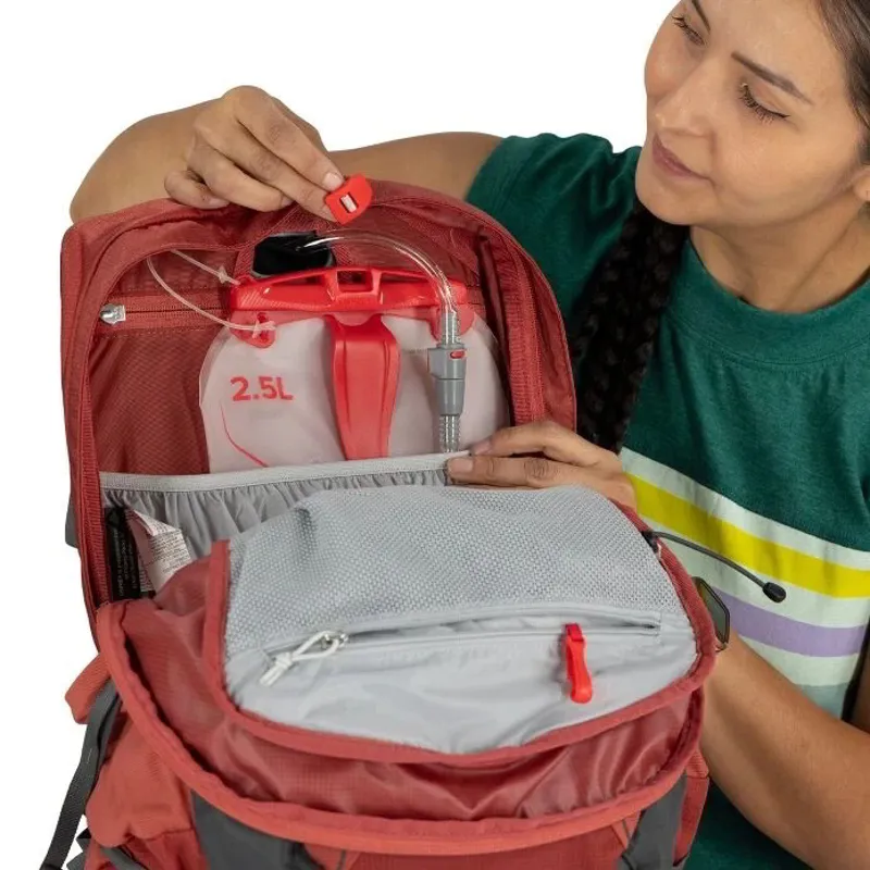 Osprey Tempest 22 Hiking Rucksack 22L Womens in Deep Fig-3