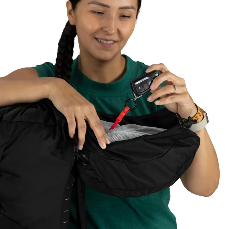 Osprey Tempest 44 Backpack in Red Pampas/Coal Grey-6