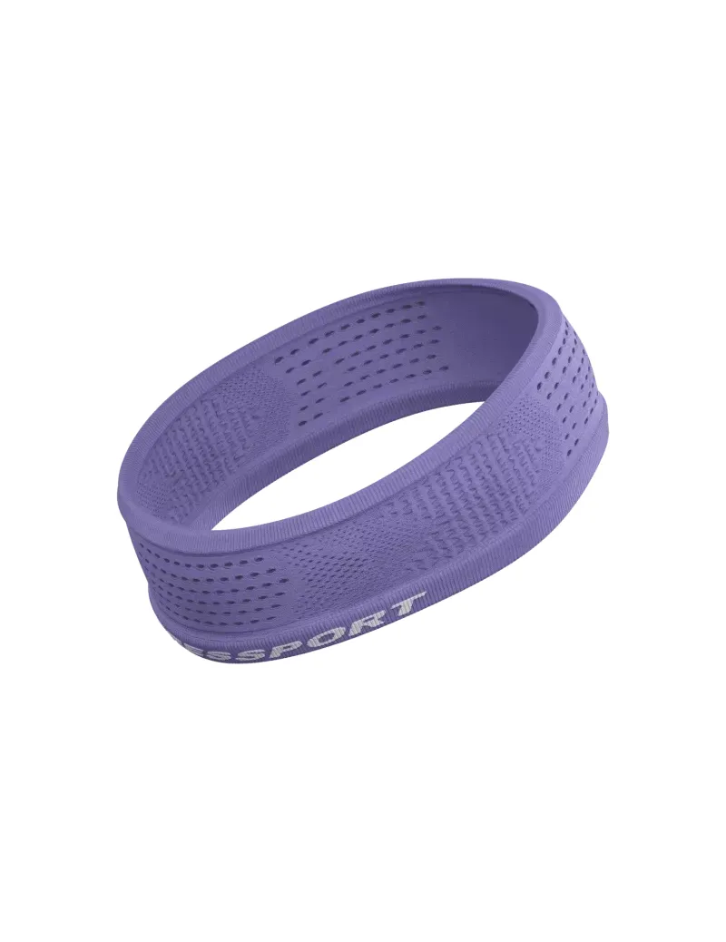Compressport Thin Headband On/Off in Aster Purple-2