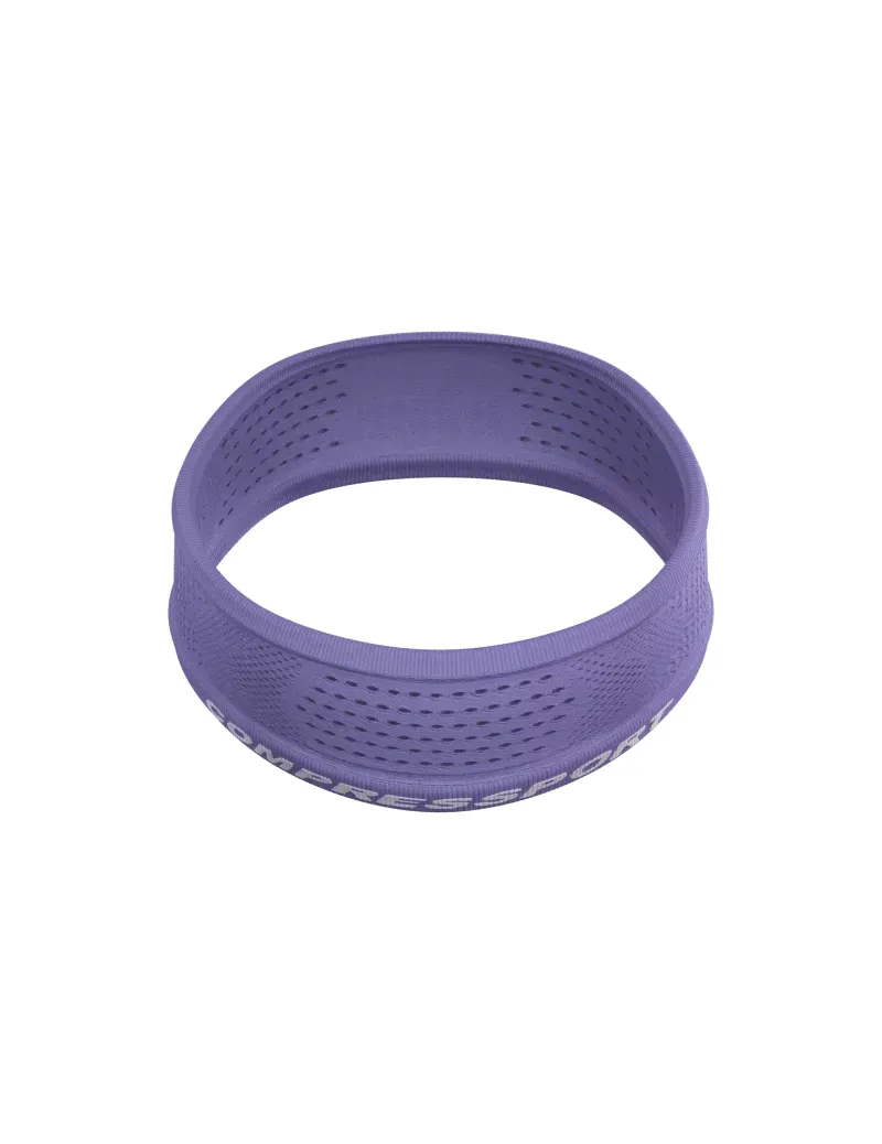 Compressport Thin Headband On/Off in Aster Purple-3
