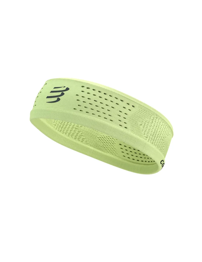 CompresSport Thin Headband On/Off in Shadow Lime