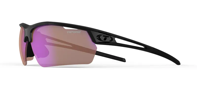 Tifosi Navar FC Sunglasses in Gloss Black AC Red-2