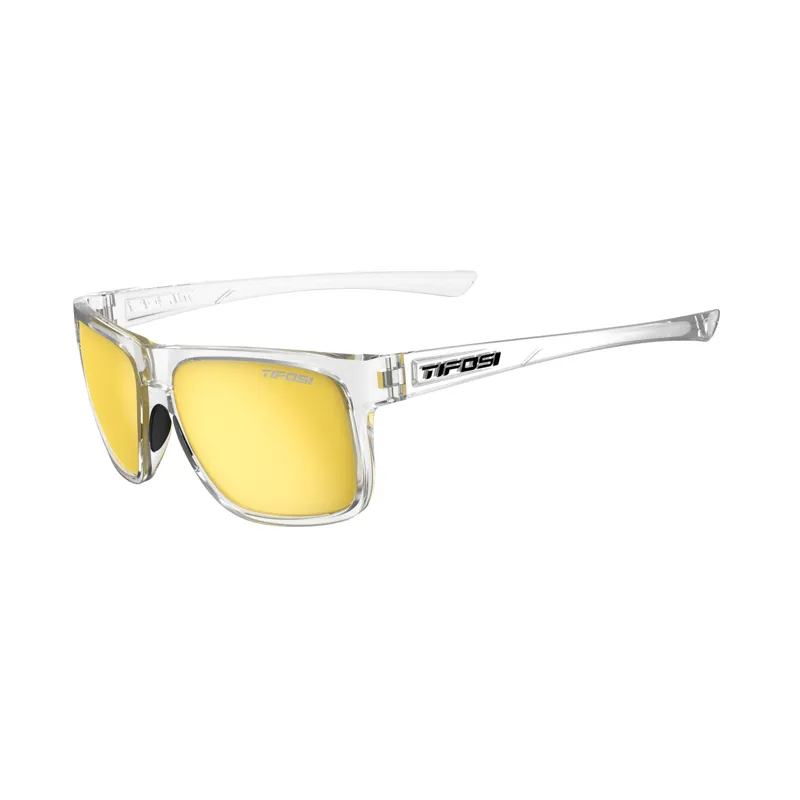 Tifosi Swick Single Lens Sunglasses in Crystal Clear