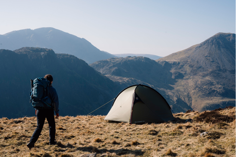 Wild Country Helm Compact 3 Tent in Green-5