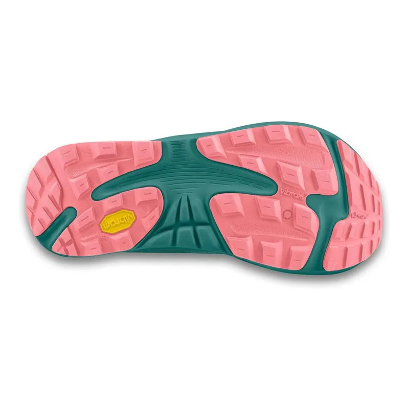 Topo Ultraventure 4 Womens Trail Running Shoes in Dark Teal/Pink-1