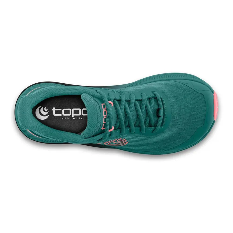 Topo Ultraventure 4 Womens Trail Running Shoes in Dark Teal/Pink-3
