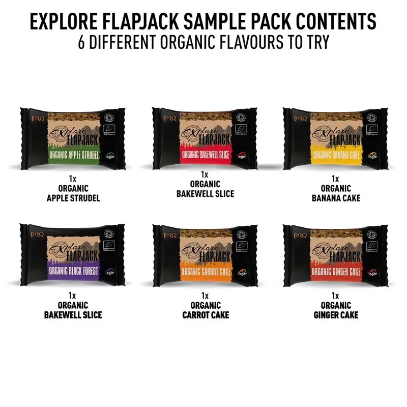 Torq Explore Flapjack Sampler Pack 6 Bars-2