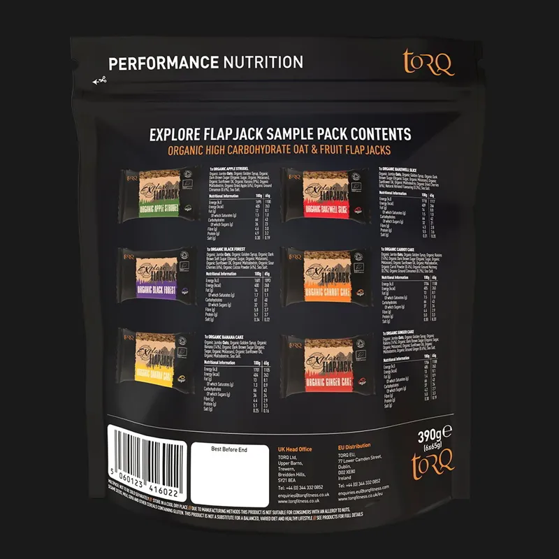 Torq Explore Flapjack Sampler Pack 6 Bars-1