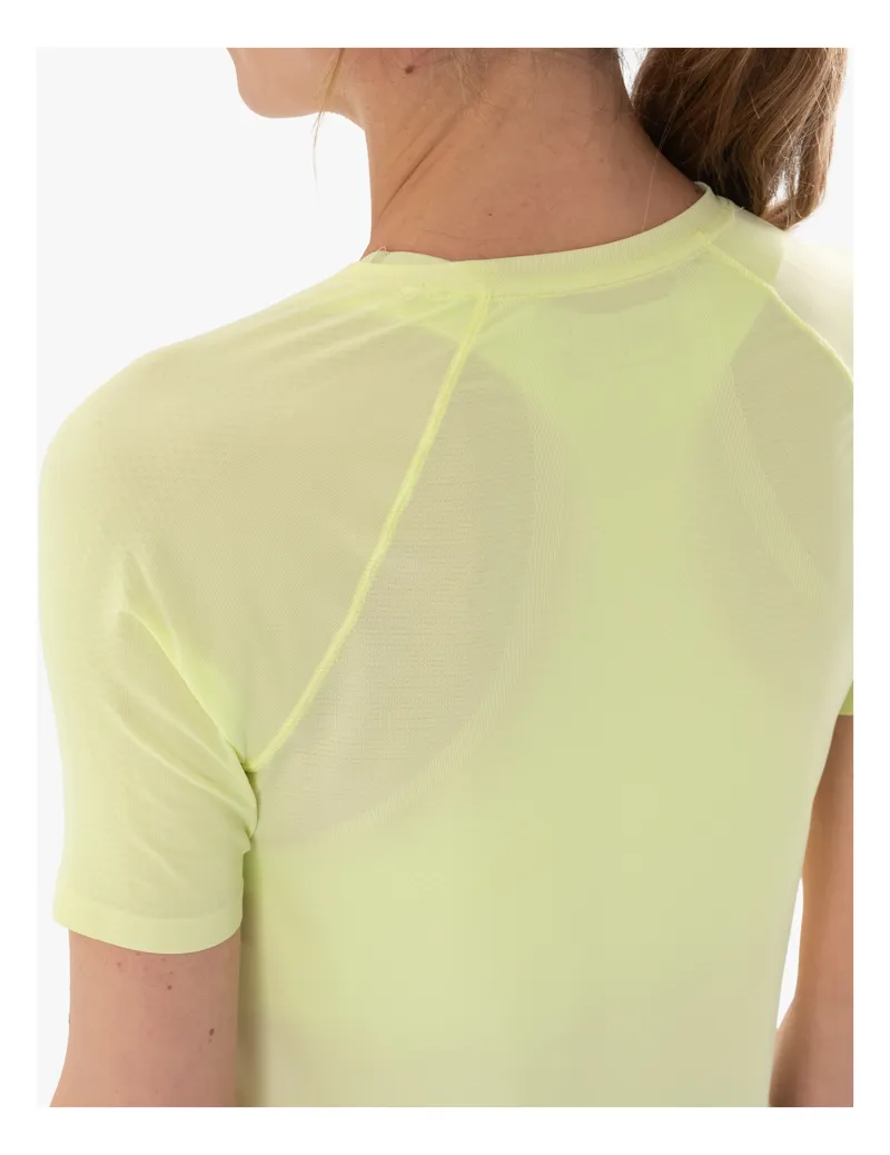 CompresSport Trail Racing Short Sleeve T-Shirt Womens in Shadow Lime-8