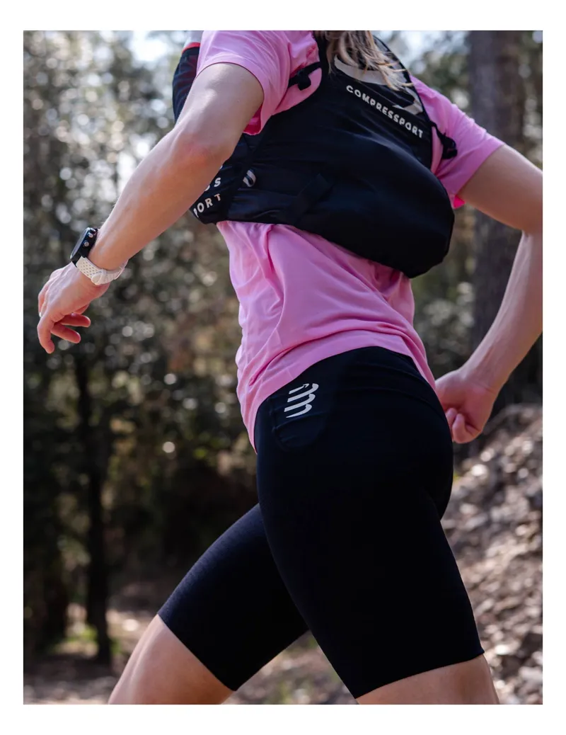 Compressport Trail Under Control Short Women's in Black-4