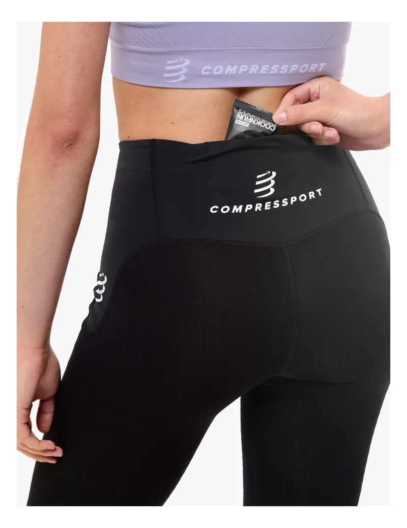 Compressport Trail Under Control Short Women's in Black-3