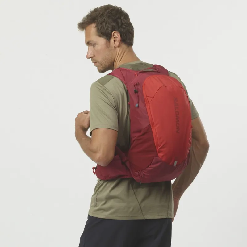 Salomon Trailblazer 20 in Red Dahlia/High Risk Red-2