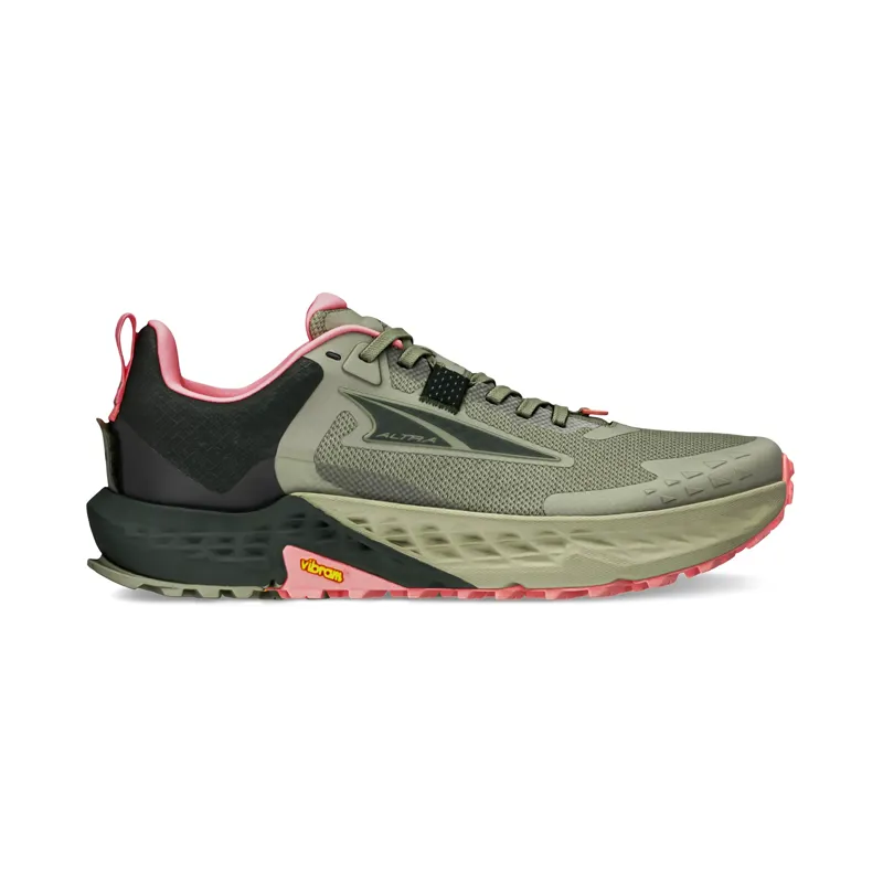Altra Timp 5 Womens Trail Running Shoe in Dusty Olive-1