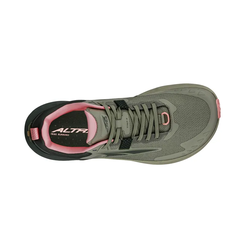 Altra Timp 5 Womens Trail Running Shoe in Dusty Olive-8