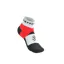 CompresSport Ultra Trail Low Socks in Fluo Red/White