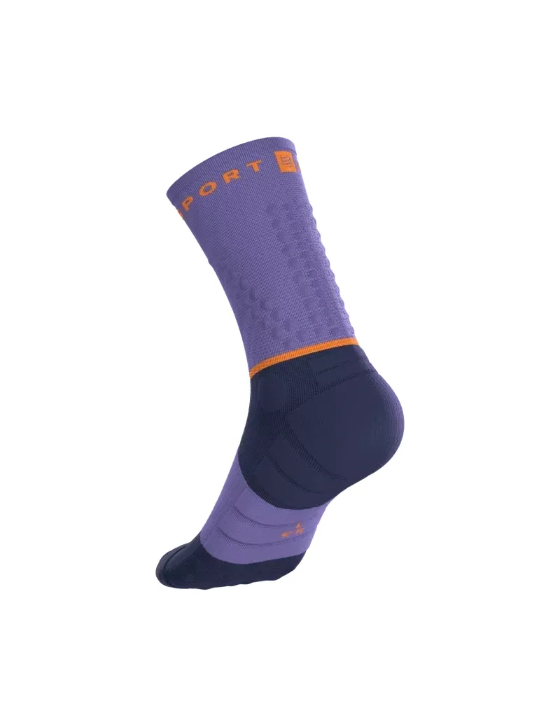 Compressport Ultra Trail Socks V2.0 in Aster Purple/Peacoat-3