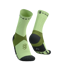Compressport Ultra Trail Socks V2.0 in Woodbine/Shadow Lime